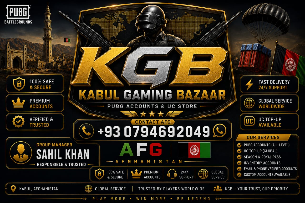 Kabul Gaming Bazzar (KGB)